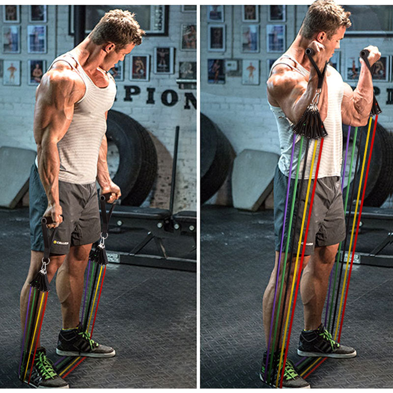 15 PCS - Resistance Band Set™️